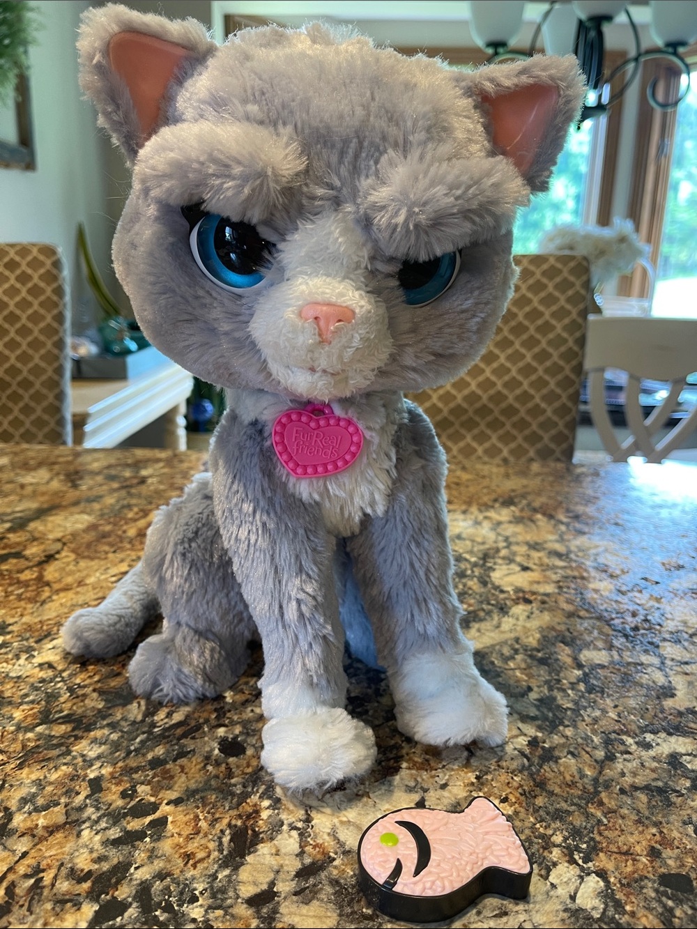 FurReal Friends Bootsy Interactive Plush Kitten Cat with Fish
